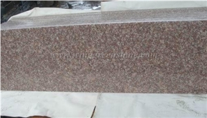 Hot Sale G687 Granite/Peach Red Granite/China Pink Granite Steps & Risers, Treads and Threshold, Xiamen Winggreen Manufacture