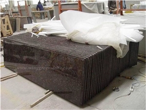 Hottest Tan Brown Granite Polished for Kitchen Countertops and Vanity Tops