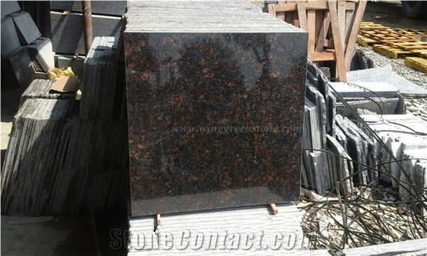 Imported Brown Grainte, Indian Tan Brown Granite Tiles, Polished Dark Tan Granite Slabs for Interior & Exterior Wll and Floor Applications, Reliable Quality