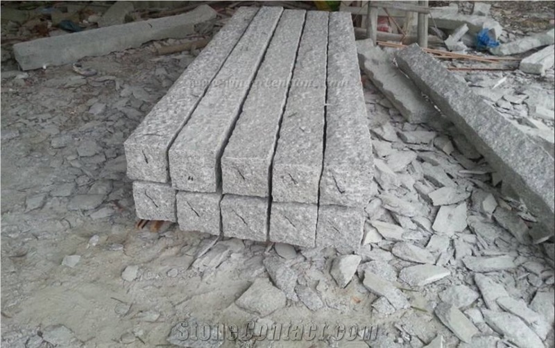 Light Grey G603 Granite Pineapple With/Without Hole for Pillars and Posts to European Market