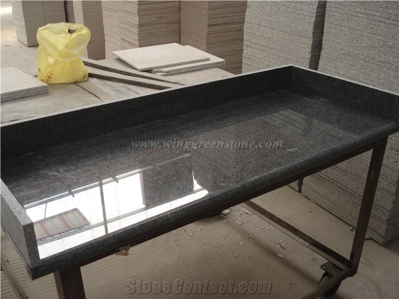Manufacture High Quality G654 Granite Polished Kitchen Countertops