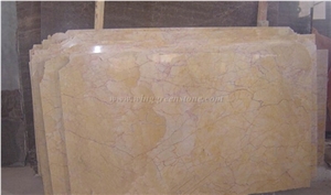 Polished Guang Yellow Marble Tile,China Yellow Marble Slabs & Tiles Cut to Size Floor Decoration,Xiamen Winggreen Manufacturer