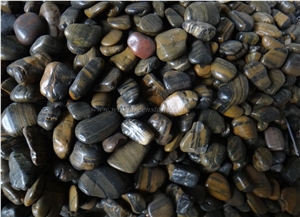 Striped Pebbles/Striped River Pebbles/Striped Polished & High Polished Pebbles for Pebble Walkway
