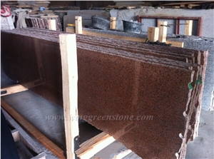 Tianshan Red Granite Slabs & Tiles, Cut to Size, China Red Granite for Floor and Wall Covering