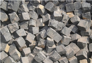 Zhangpu Black Granite Cube Stone & Pavers, Exterior Paving Stone for Floor Covering