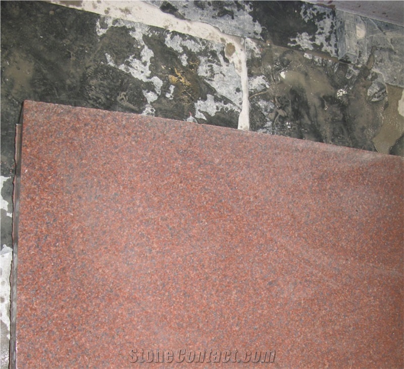 Chinese Cheap Grey Granite, Red Granite Tile, Polished for Floor and Wall