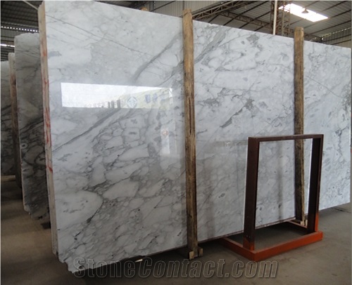 Chinese Cheap Grey Marble Slabs & Tiles, Arabescato Tile, Polished for Floor and Wall