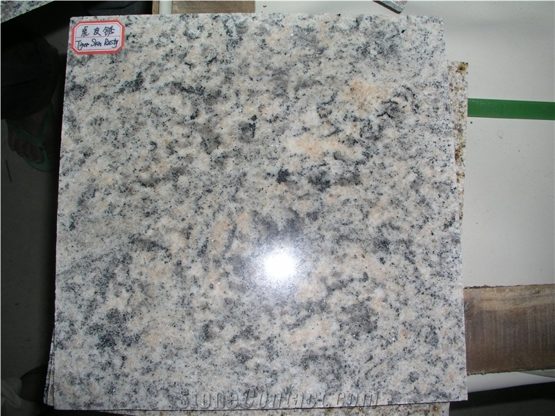Tiger Skin White Granite Slabs & Tiles, Polished for Floor and Wall