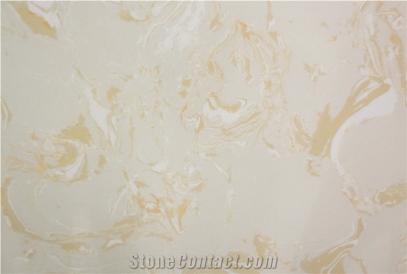 Artificial Stone Cloudy Brown Marble Tile & Slab Fg046