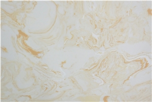 Artificial Stone Yellow Marble Tile & Slab Fg066