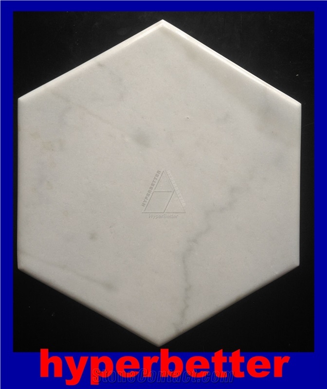 China Carrara White Marble Cutting Board from Hyperbetter