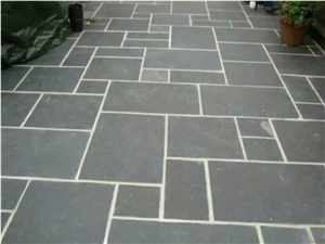 Xingzi China Green Cyan Slate Tiles