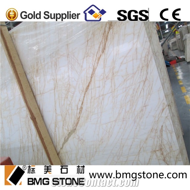 Beautiful Golden Spider Marble Slabs & Tiles, Greece Yellow Marble