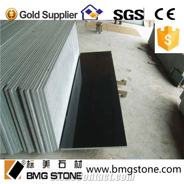 China Black Granite Shanxi Black Slabs & Tile