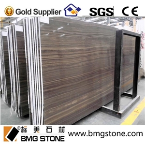 Competitive Factory Price Light Brown Obama Wood Marble Wall Tiles