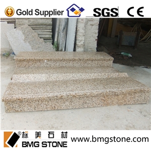 G682 Rusty Yellow Granite Stone Stair Step