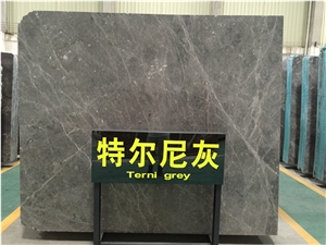 Terni Grey Marble Slabs & Tiles,China Pietra Gray Marble Walling Covering Tiles Flooring Slabs