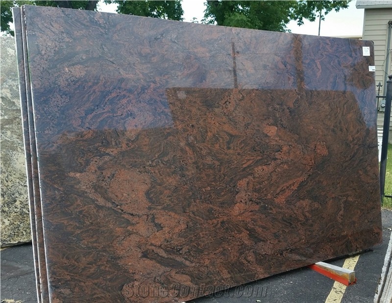 3cm Red Verona Granite Slabs