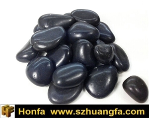 3-5cm Black Natural Pebble Stone, Polished Pebbles, Pebble Stone Driveways, Pebble Walkway