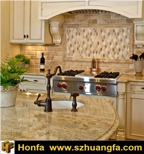 Giallo Granite Countertops, Brown Granite Kitchen Countertops