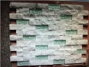 Bianco Carrara Marble Mosaic for Wall