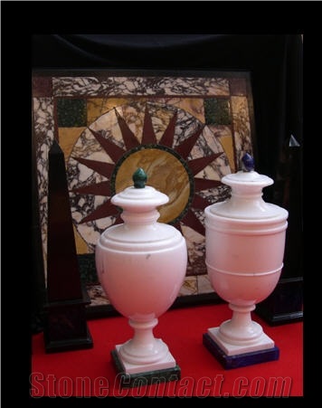 Onyx Interior Vases, Planters