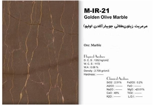 Golden Olive Marble