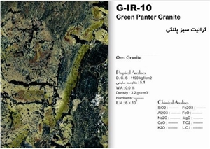 Green Panther Granite Tiles & Slabs, Birjand Pitsh Granite Polished Tiles & Slabs Iran