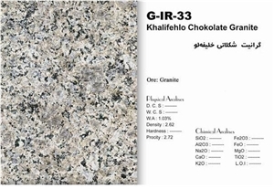 Khalifehlu Chocolate Granite Tiles & Slabs, Brown Polished Granite Floor Tiles, Wall Tiles Iran