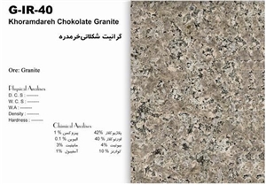 Khorramdarreh Chocolate Granite, Chocolate Zanjan Granite Tiles & Slabs, Brown Polished Granite Flooring Tiles