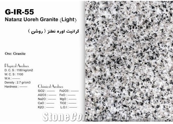 Natanz Uoreh Granite. White Natanz Granite Tiles & Slabs, White Polished Granite Flooring Tiles, Walling Tiles