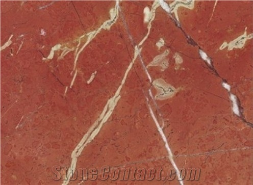 Rojo Quipar Marble Polished Slabs, Tiles, Red Polished Marble Tiles & Slabs Spain