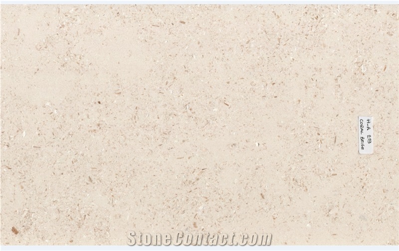 Coral Beige Limestone Tiles & Slabs, Beige Limestone Floor Tiles, Wall Tiles Turkey