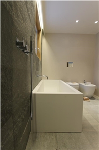 Dorato Valmalenco Quartzite Bathroom Design, Green Quartzite Walling Tiles
