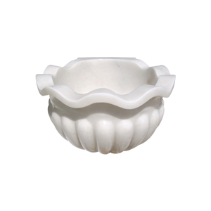 Afyon Cream White Marble Basin - Afhk-59, White Marble Sinks & Basins Turkey , Bathroom Sinks