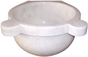 Crema Bil Latte Marble Turkish Bath Basin - Afhk-28