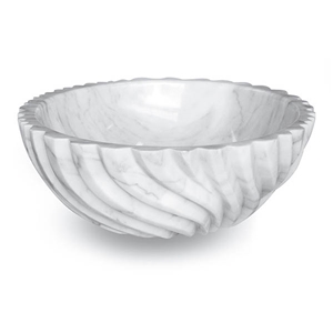 Exclusive Marble Basin - Afhkf-5000, White Marble Round Basins, Afyon White Marble Basins, Bathroom Sinks