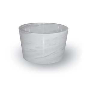 Exclusive Marble Basin- Afhkm-303, White Marble Round Basins, Afyon White Marble Basins, Bathroom Sinks