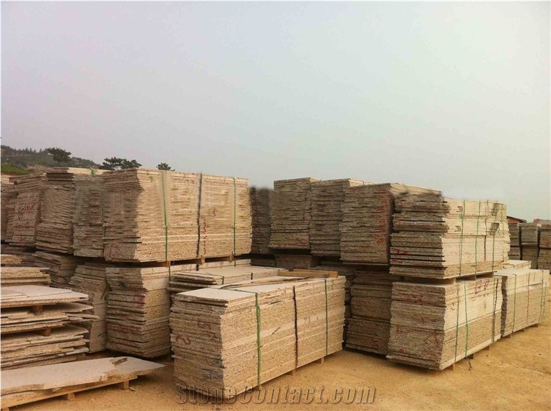Gold Grain Slabs & Tiles, China Yellow Granite,Hight Quality,Hot Sell