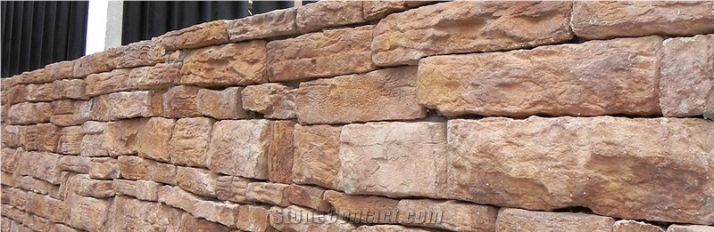 Modelos Tierra Cafe Wall, Beige Sandstone Walling Tiles, Cultured Stone