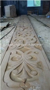 Yellow Sandstone Relief & Etching, Wall Reliefs