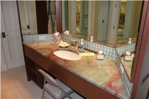 Costa Di Oro Quartzite Master Bathroom Top