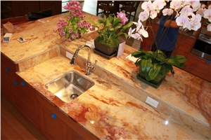 Nacarado Quartzite Kitchen Countertop