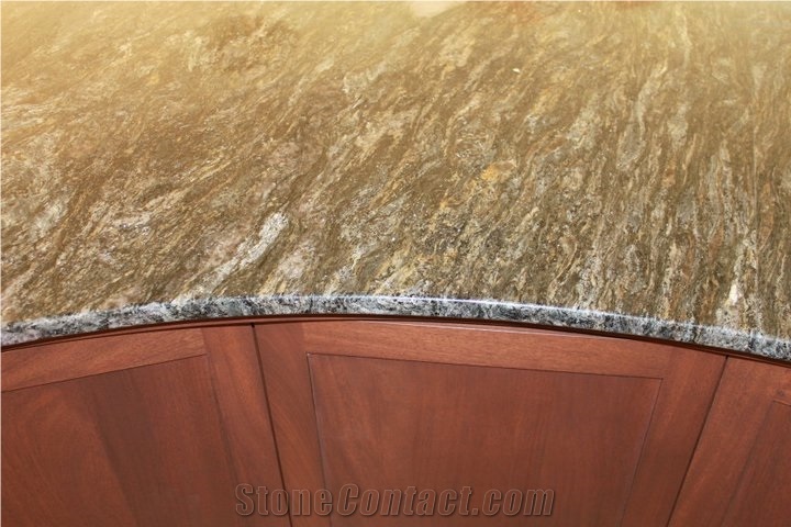 Stormy Night Granite Reception Counter, Desk Top