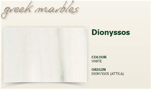Dionyssos White Marble