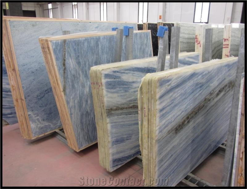 Colored Blue Marble Slabs, Royal Blue Marble Polished Floor Tiles, Wall Tiles
