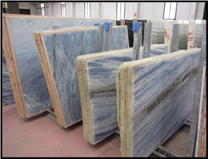 Colored Blue Marble Slabs, Royal Blue Marble Polished Floor Tiles, Wall Tiles