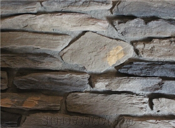 Castle Rock Veneer, Cultured Field Stone for Wall Decor,Manufactured Stone Castle Rock Veneer,Best Price for Wall Decoration
