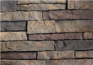 Cement Concrete Loose Manufactured Ledge Stone, Cultured Stacked Stone Veneer,Fake Field Stone,Manufactured Popular Faux Fireplace Wall Stone