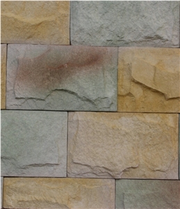 Cheap Outer Wall Fake Mushroomed Stone/China Factory Direct Faux Stone Mushroom Wall,Cultured Stone Mushroom Wall Cladding